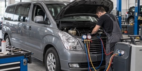 Кондиционер Hyundai Starex то холодит, то перестает работать - Hyundai Starex, Grand Starex, H-1, Porter