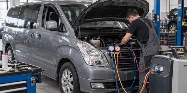 Кондиционер Hyundai Starex то холодит, то перестает работать - Hyundai Starex, Grand Starex, H-1, Porter