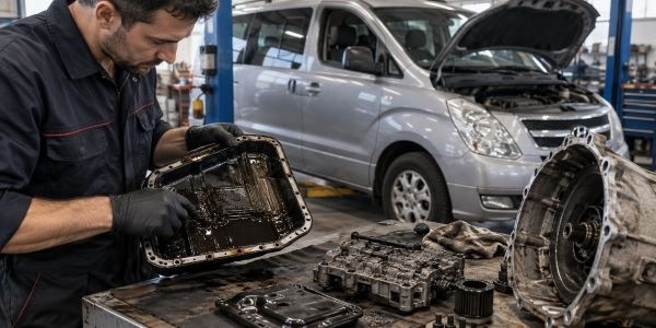 Почему АКПП Hyundai Starex буксует при разгоне - Hyundai Starex, Grand Starex, H-1, Porter
